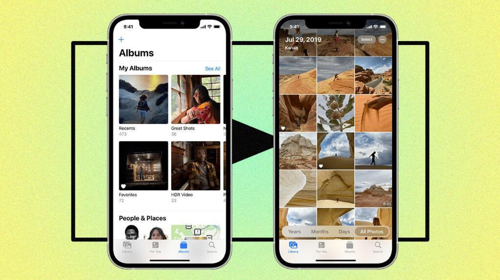 How to Make Video from Photos iPhone Free with Built-in Photos app